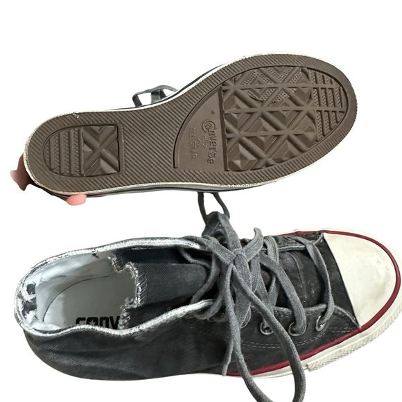 CONVERSE Chuck Taylor All Star Lux Mid Hidden Platform Wedge Sneaker A319 - Picture 6 of 10